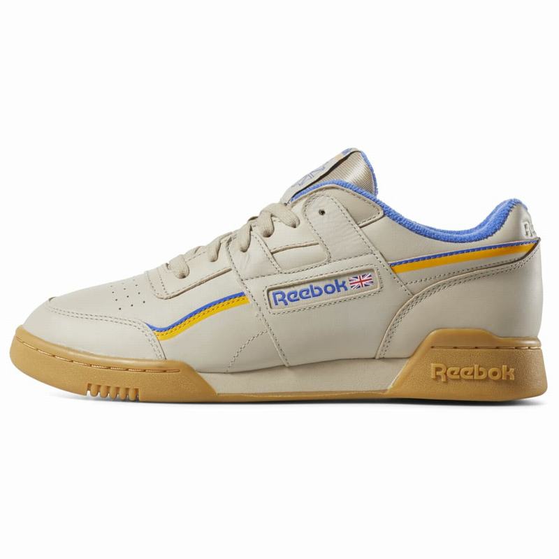 Tenisi Reebok Workout Plus Barbati Bej/Aurii Romania IP6163ZW
